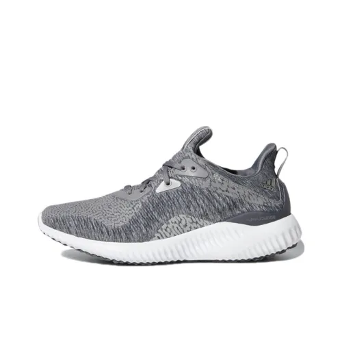 Adidas AlphaBounce Running Shoes Women's Low-Top Gray