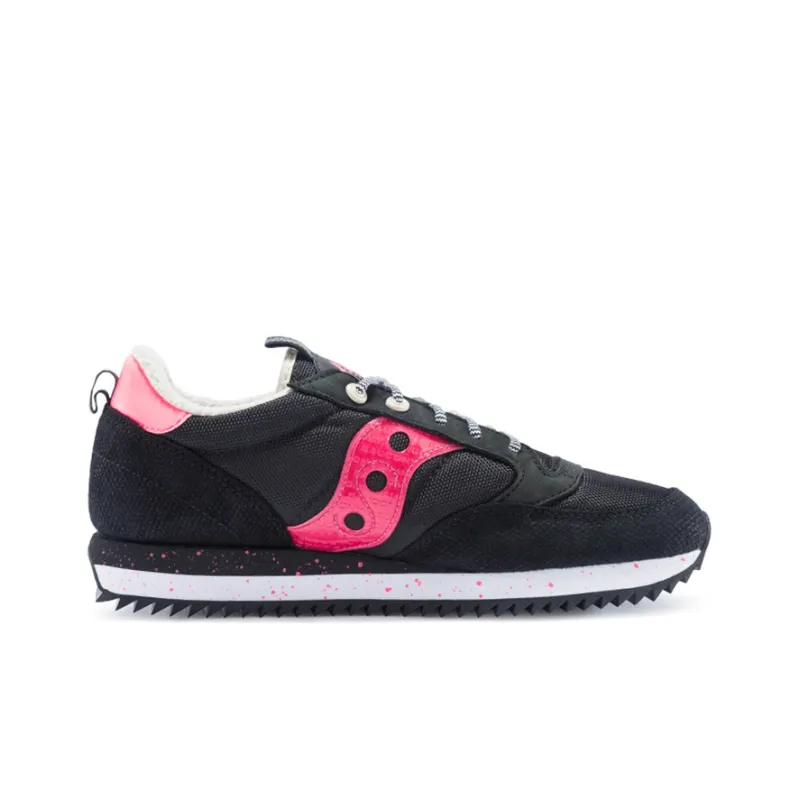 Saucony Cushioning Anti Slip Wear Resistant Breathability Low Top Casual Running Shoes Men's Black Red-1