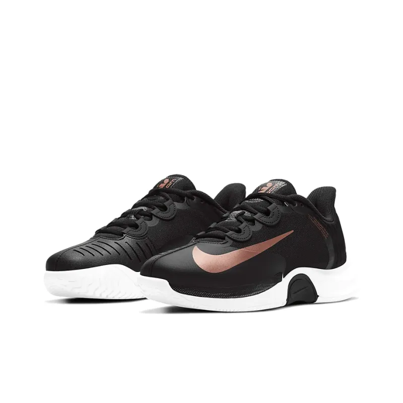 Nike Court Air Zoom Gp Turbo Black Metallic Red Bronze Women's-2