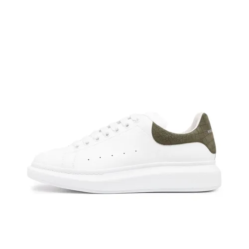 Alexander McQueen Oversized Sneaker Low Top Stylish Skateboarding Shoes Men's White