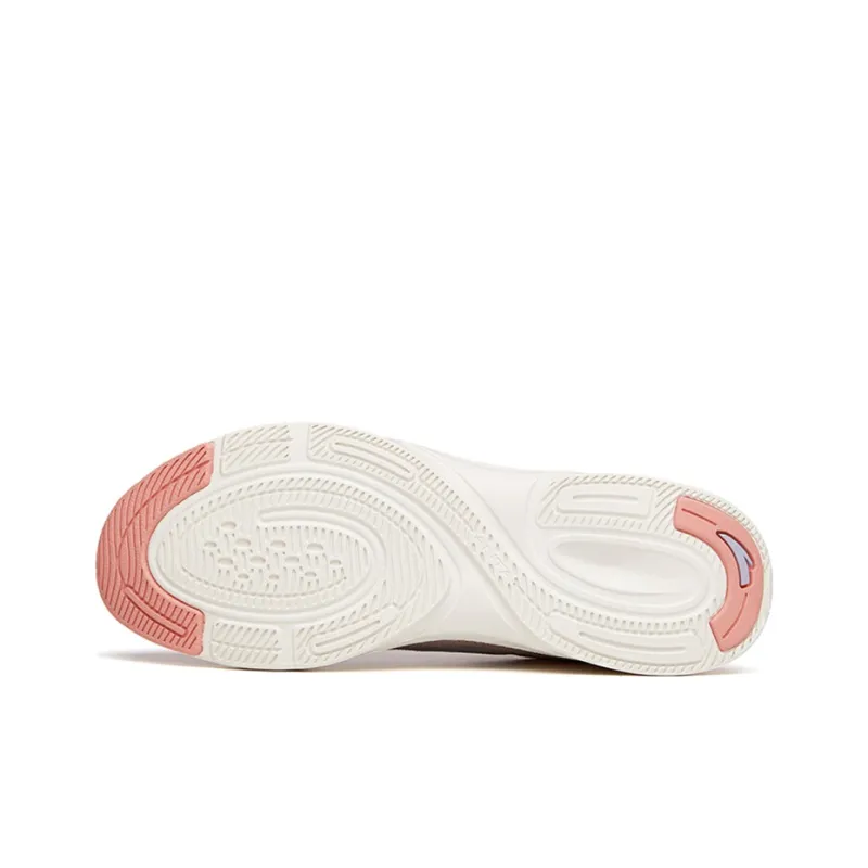 Anta Running Collection Breathable Low Top Running Shoes Women's Pink-4