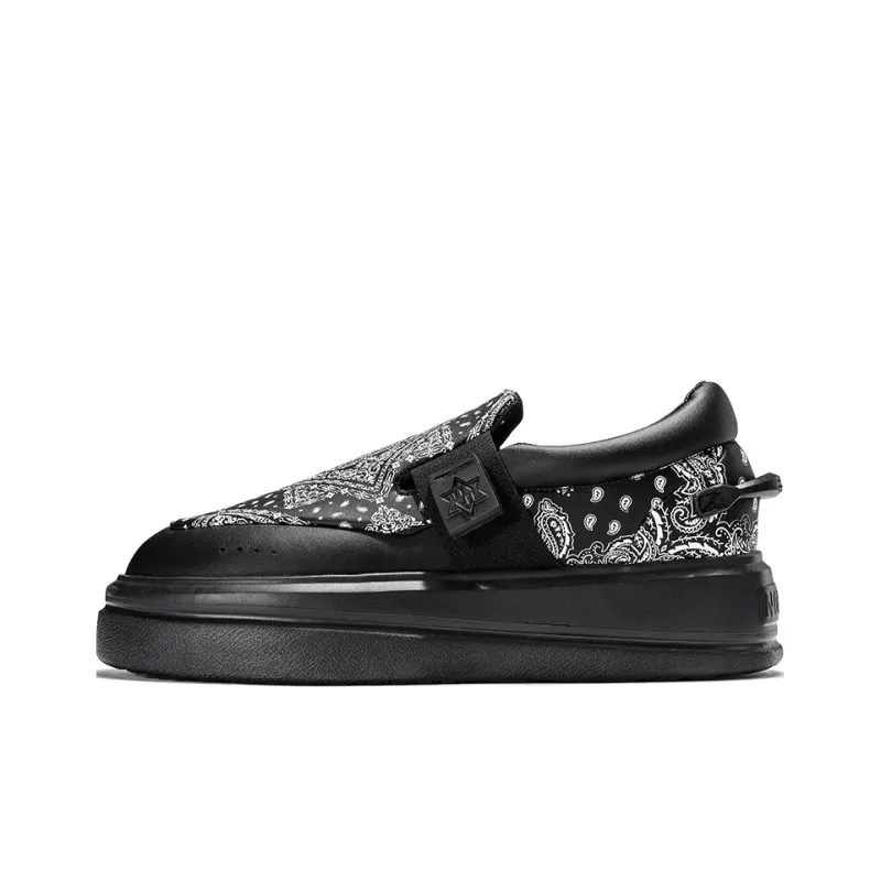 NORVINCY Stylish Skateboarding Shoes Unisex Black-0