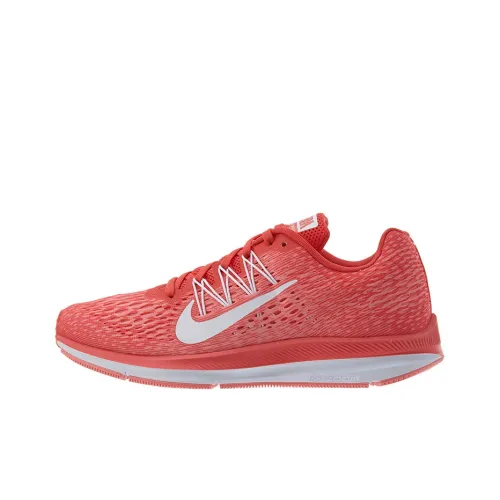 Nike Zoom Winflo 5 Running Shoes Women's Low-Top Red/Orange