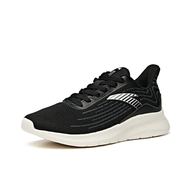 Anta Running Collection Low Top Running Shoes Women's Black Gray White-1