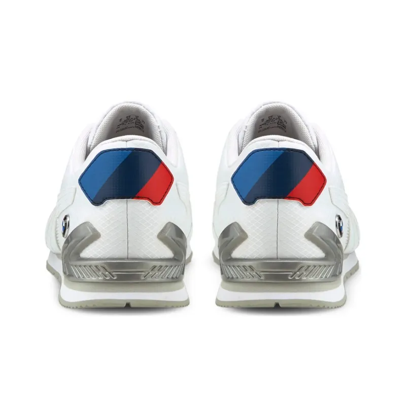 PUMA Track Racer Bmw Motorsport White Silver-6