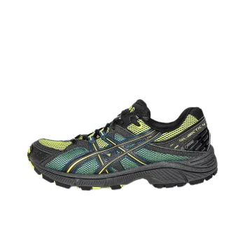 Asics ARCTIC 4 GORETEX 4 Gorete Wear-Resistant Low-Top Running Shoes Men's Black Green