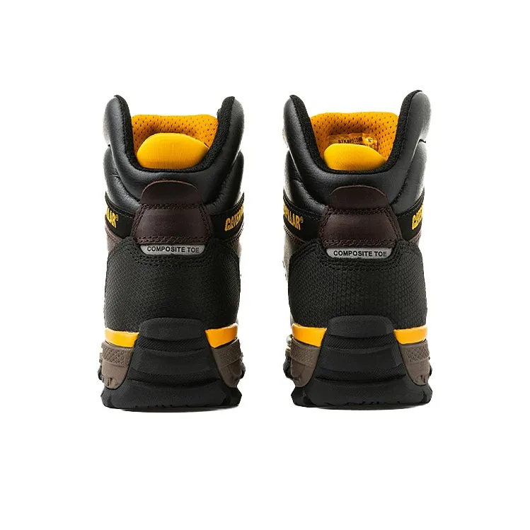 CAT Excavator Lt 6' WP CT Collection Durable Warm High Top Hiking/Trekking Shoes Men's Dark Umber-3