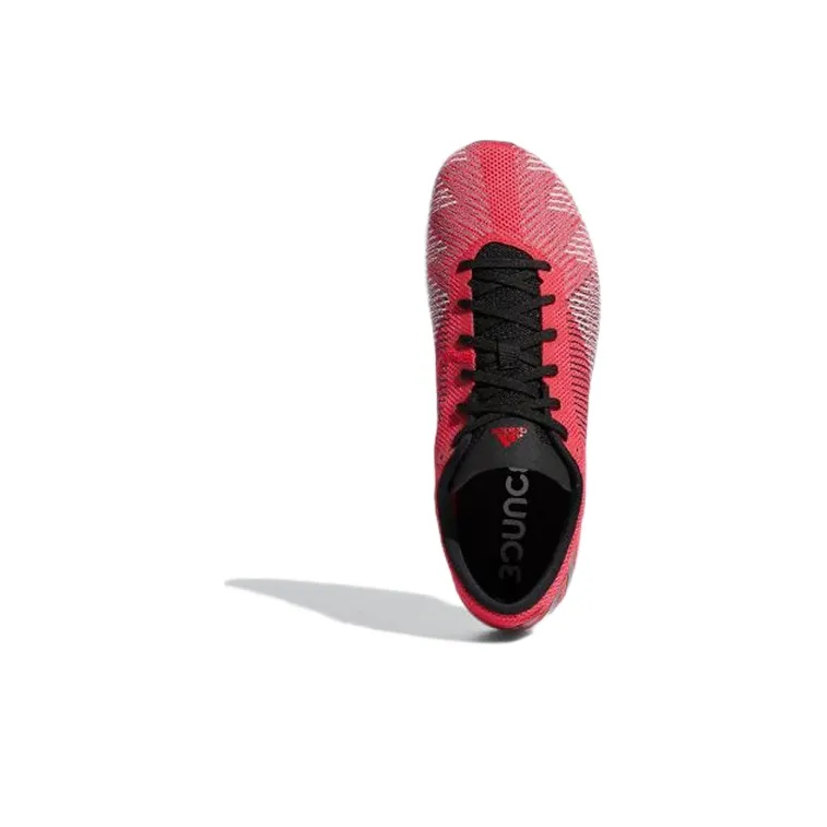 Adidas Adizero Bekoji Anti Slip Wear Resistant Low Top Running Shoes Men's Rose Red-4