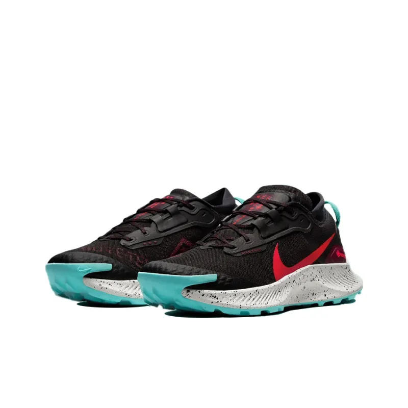 Nike Pegasus Trail 3 Gore Tex Black Dynamic Turquoise Bright Crimson-2