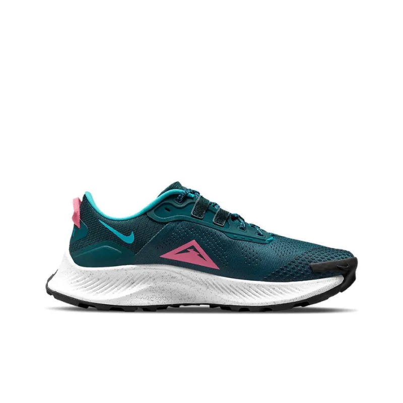 Nike Pegasus Trail 3 Dark Teal Green Pink Glow Women's-1