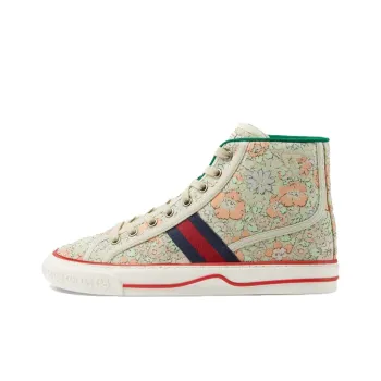 GUCCI Liberty Of London X GUCCI Women's Tennis 1977 High 'Floral Mint Green' Women's