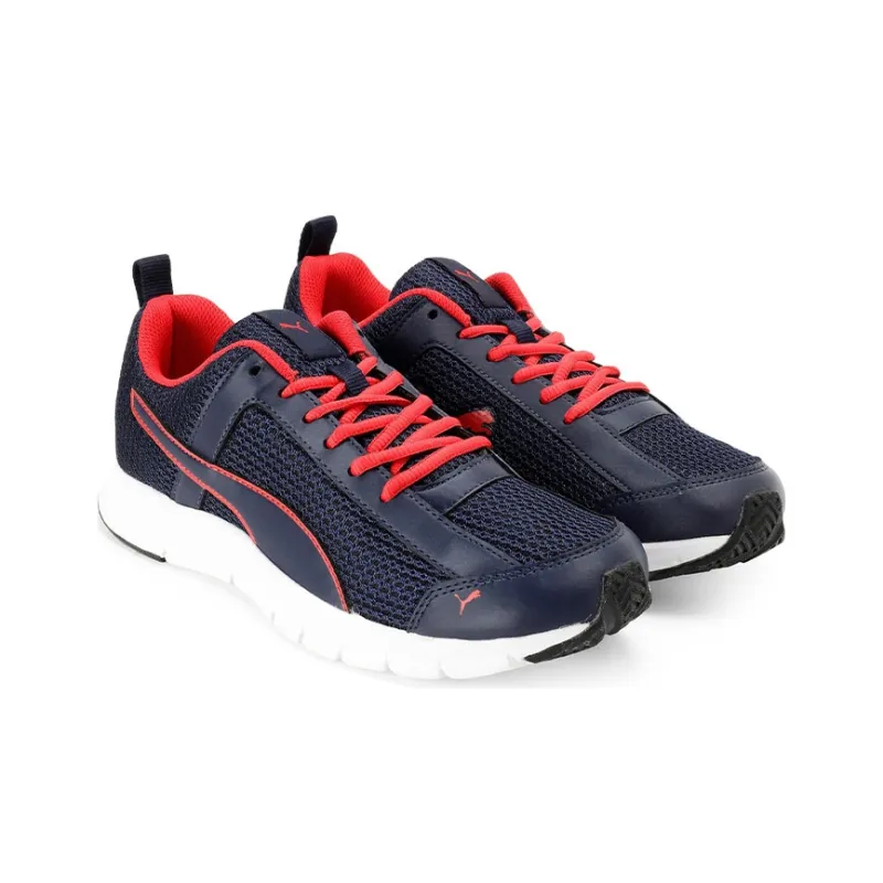 PUMA Skylark Peacoat Skylark IDP Low-Top Running Shoes Men's Blue Red White-2