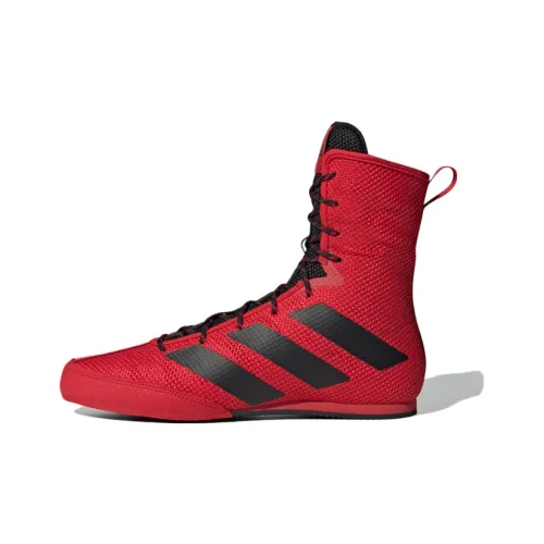 Adidas Box Hog Series Casual Shoes Unisex High-Top Red/Black