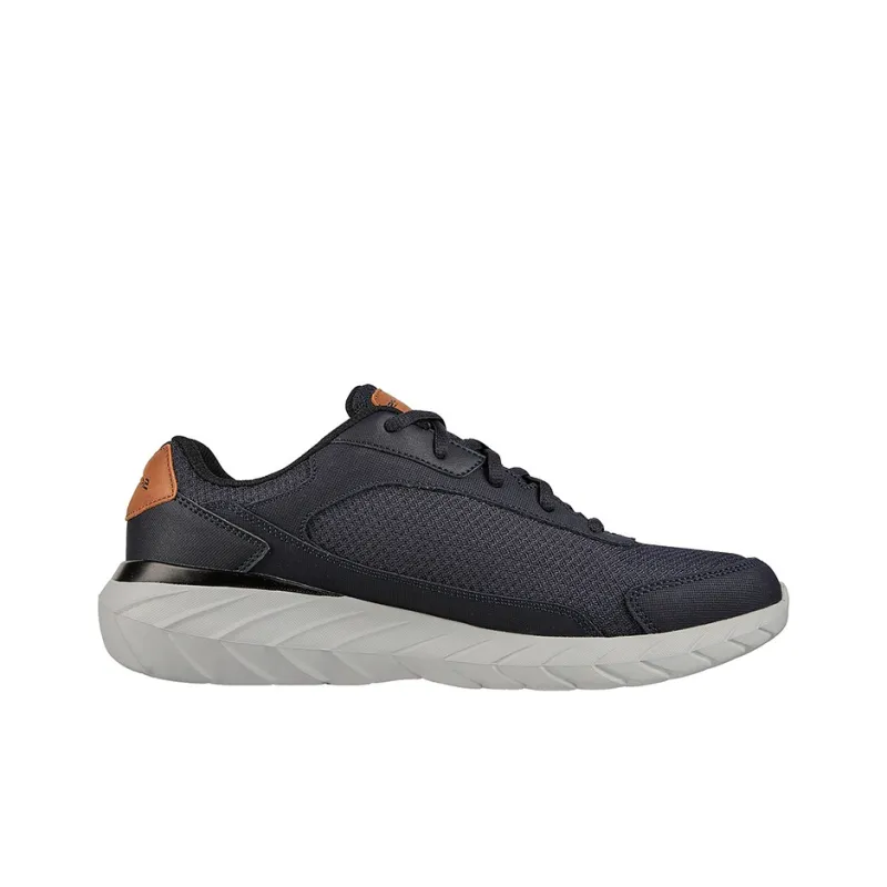 Skechers Overhaul 2.0 Enforcer Cushioning Anti-Slip And Wear-Resistant Low-Top Casual Shoes Men's Black-1