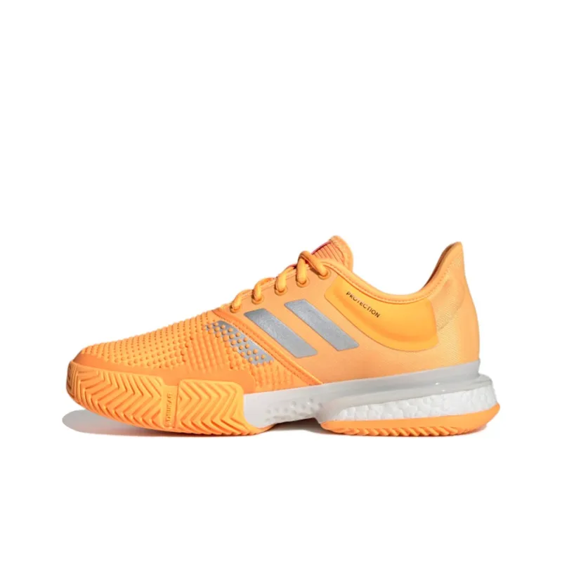 Adidas SoleCourt 'Flash Orange' Women's-0