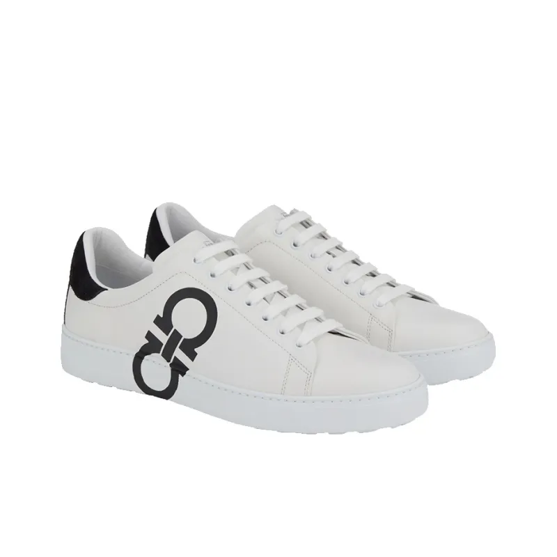 FERRAGAMO Gancini Sneakers White-1