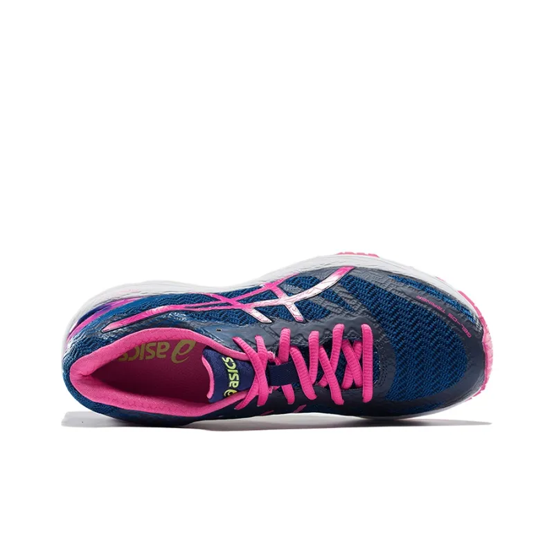 Asics Gel-DS Trainer 22 Wear-Resistant Low-Top Running Shoes Women's Blue Pink-2