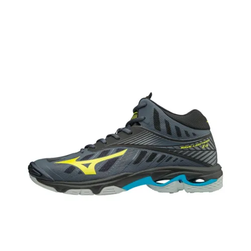 Mizuno Wave Lightning Z4 Running Shoes Unisex Mid-Top Black/Yellow/Blue