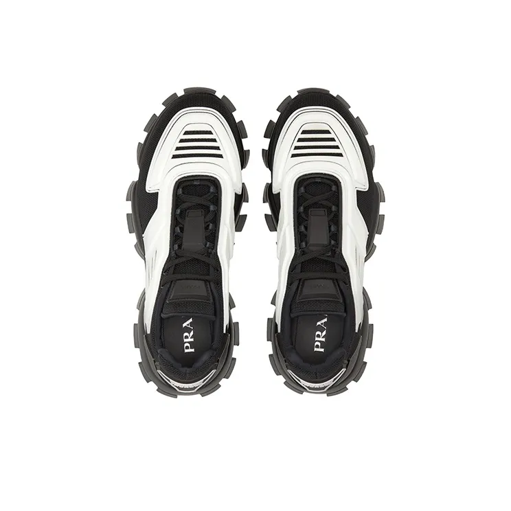 PRADA Cloudbust Thunder Knit 'Black White'-3