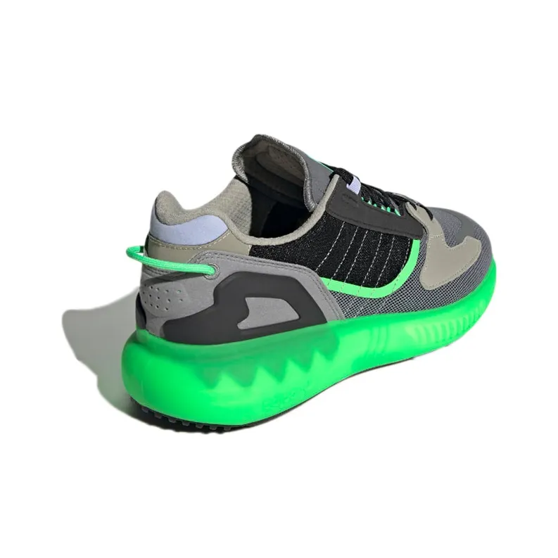 Adidas Zx 5000 'Grey Screaming Green'-3