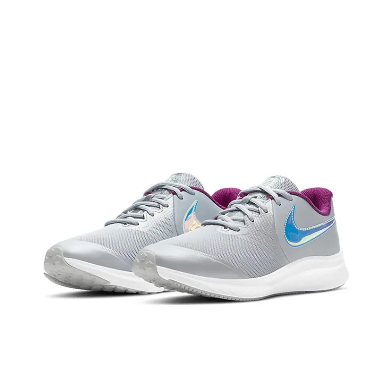 Nike Star Runner 2 'Grey Purple Laser' Gs-2