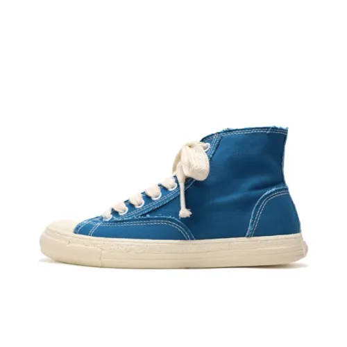 MIHARA YASUHIRO General Scale Skateboard Shoes Unisex High-Top Blue