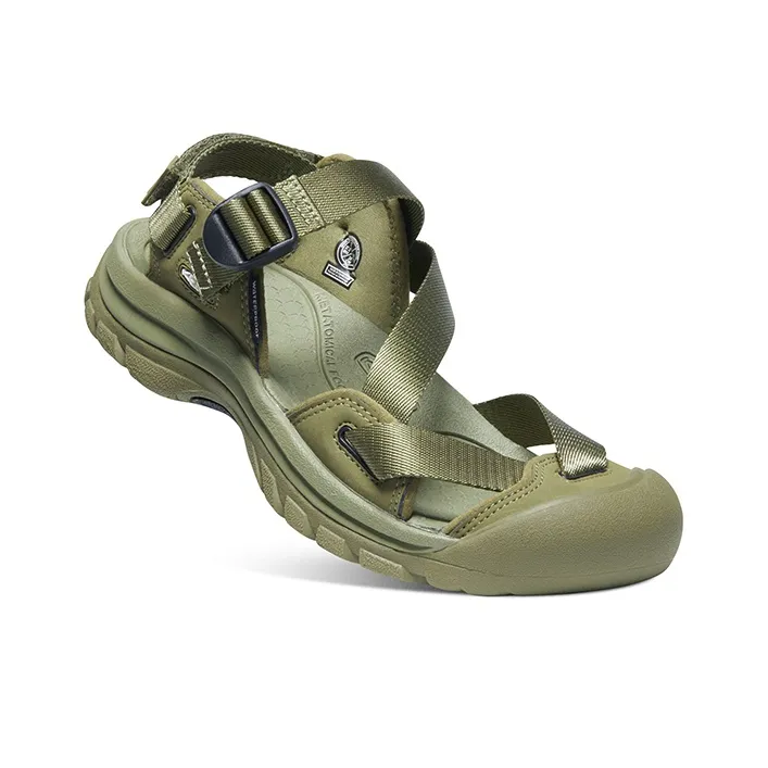 KEEN Zerraport 2 River Trekking Shoes Women's Army Green-4