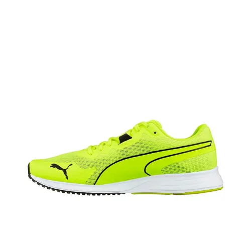 PUMA Speed Running Shoes Men Low-Top Neon Green