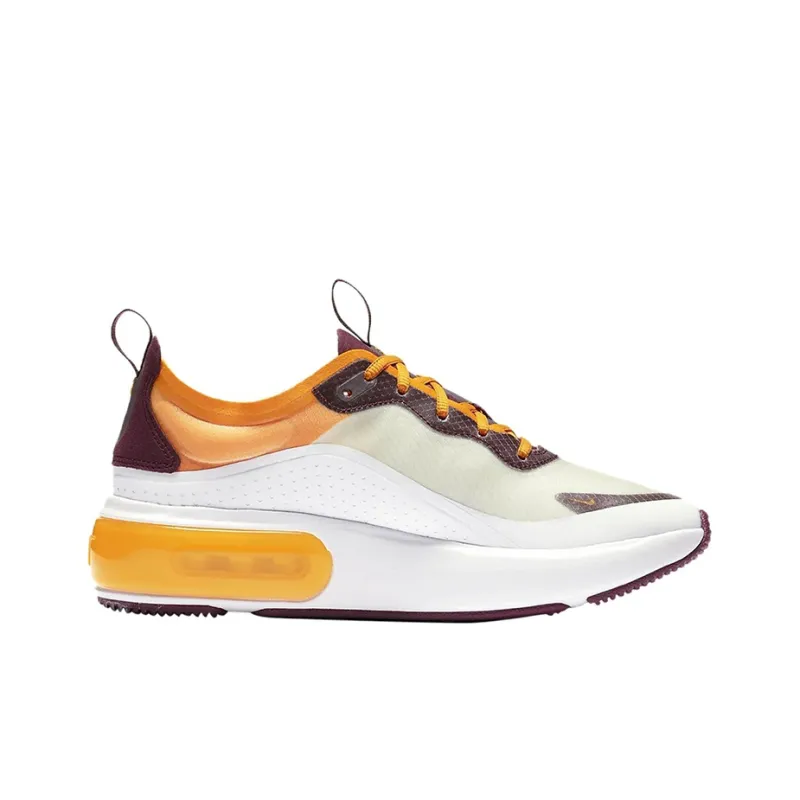 Nike Air Max Dia Cushioning Anti-Slip Wear-Resistant Breathability Low-Top Running Shoes Women's Beige Yellow-1