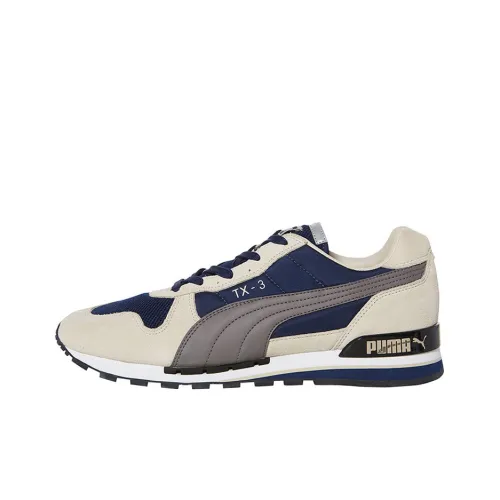 PUMA TX3 Running Shoes Unisex Low-Top Gray/Blue