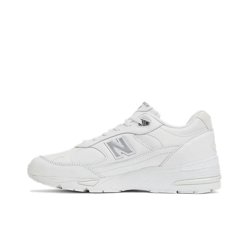 New Balance 991 MiUK White Grey-0