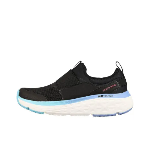 Skechers Max Cushioning Casual Shoes Women's Low-Top Black/Blue