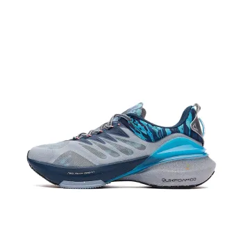 361° Cushioned Slip Resistant Low Top Running Shoes Men's Blue