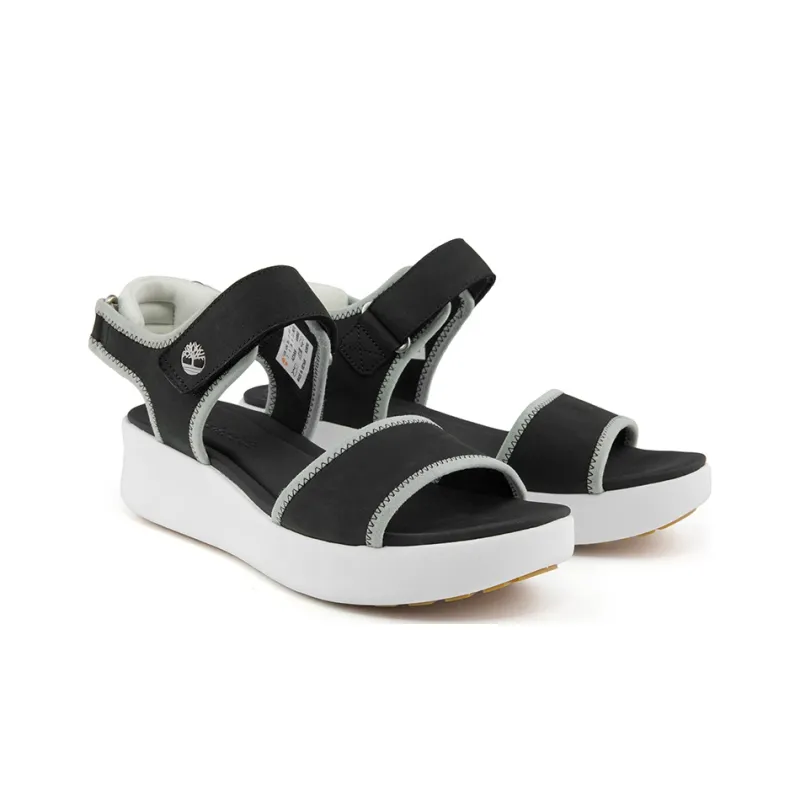 Timberland Los Angeles Wind Casual Black Sandals Women's-3