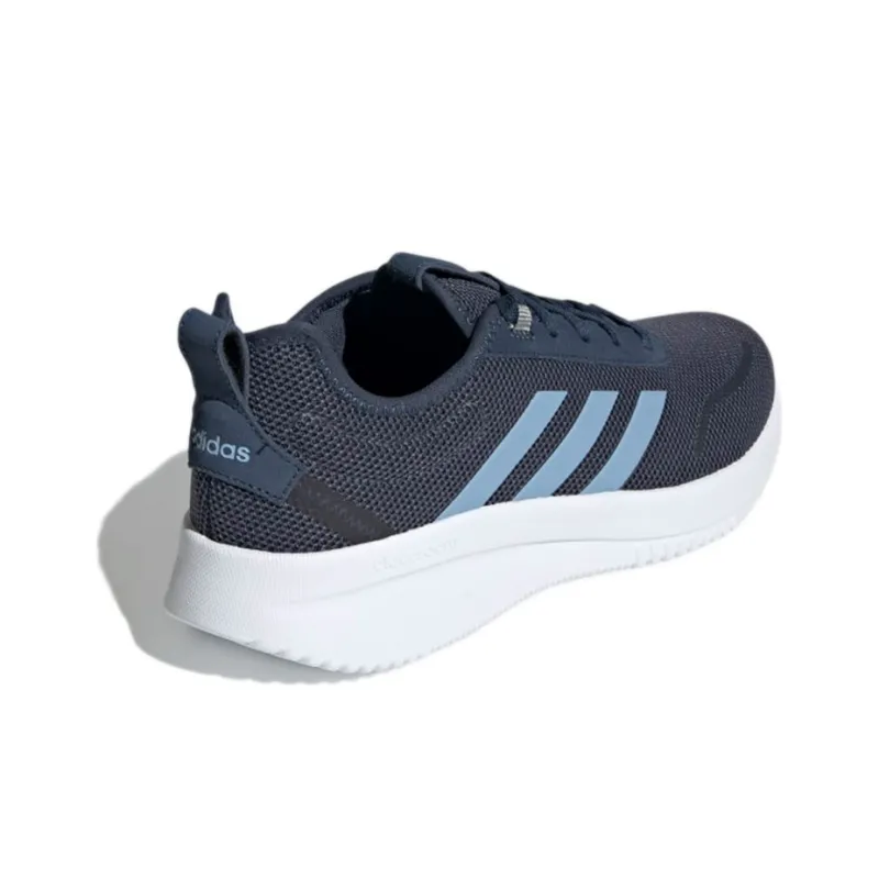 Adidas Neo Lite Racer Rebold Wear-Resistant Low-Top Running Shoes Men's Blue White-3
