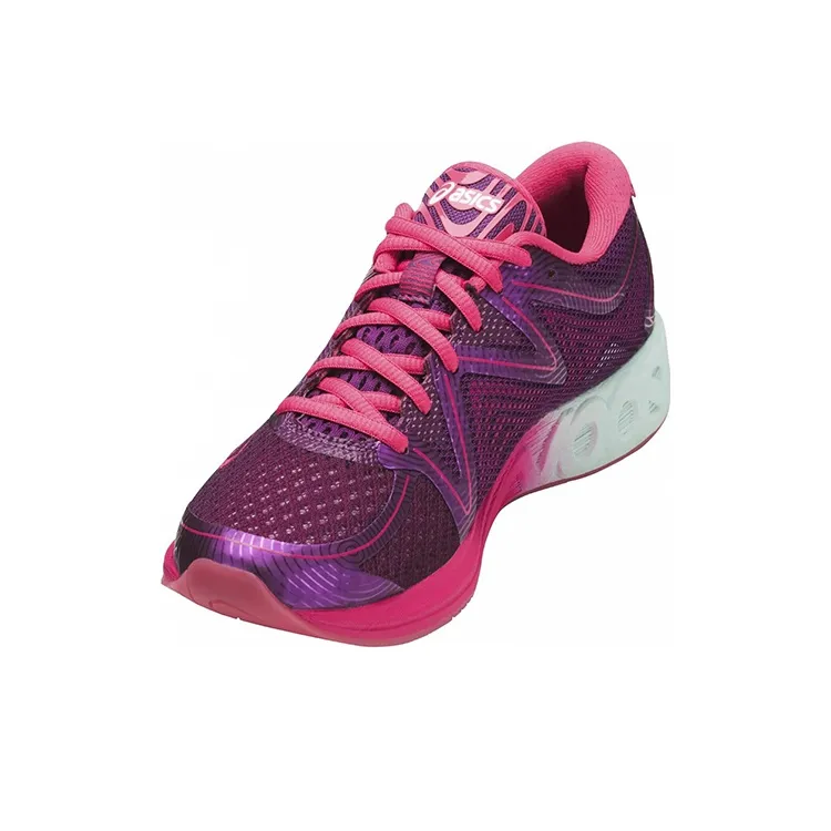 Asics Noosa FF Anti-Slip Wear-Resistant Low-Top Running Shoes Women's Purple Pink-3