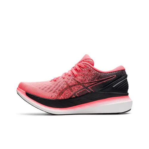 Asics Glideride 2 Running Shoes Women's Low-Top Black/Pink