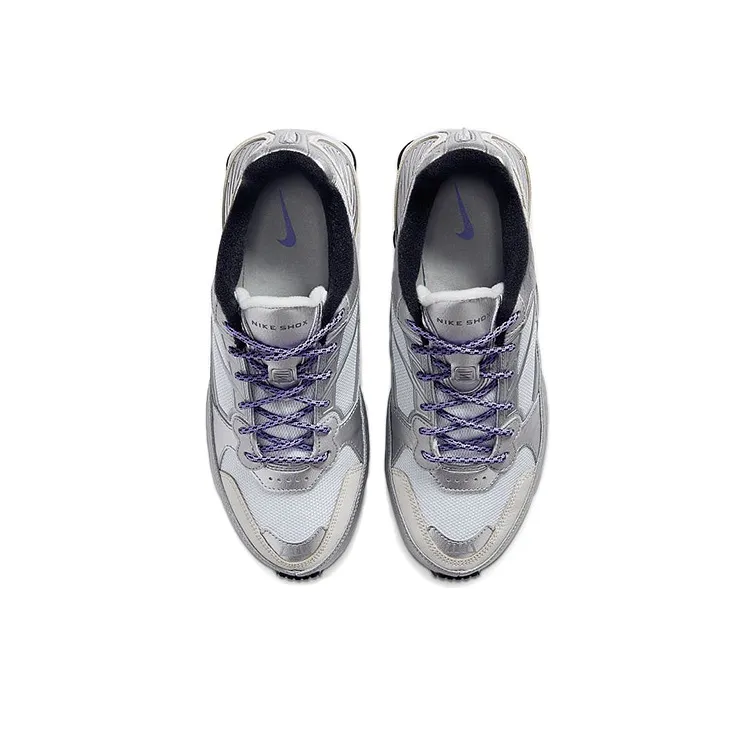 Nike Shox Enigma 9000 'Metallic Silver Violet' Women's-3