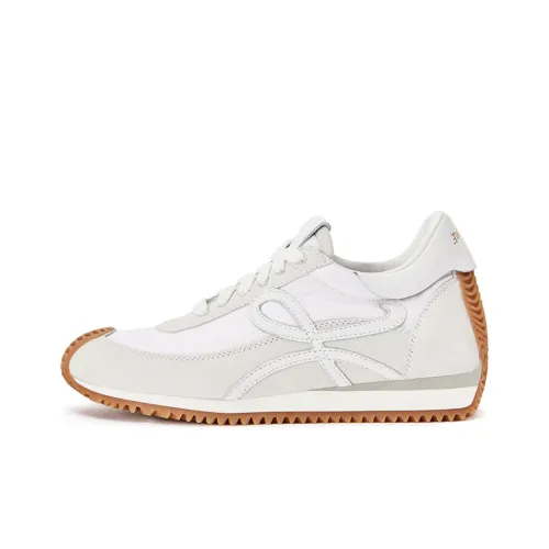 Loewe Flow Runner Low White Light Grey Gum