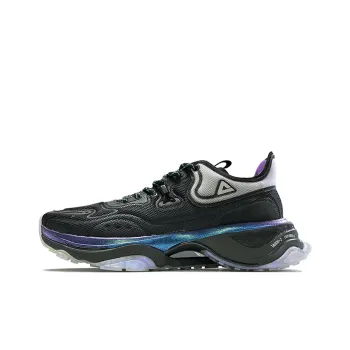 PEAK State Pole Explorer 2.0 Edition Anti Slip Wear Resistant Low Top Casual Shoes Men's Black Purple
