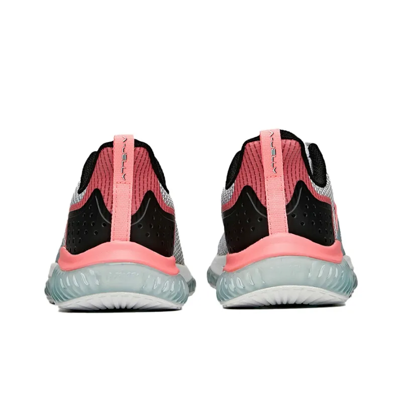 Anta Running Collection Lightweight Low-Top Running Shoes Women's Pink Black White-3