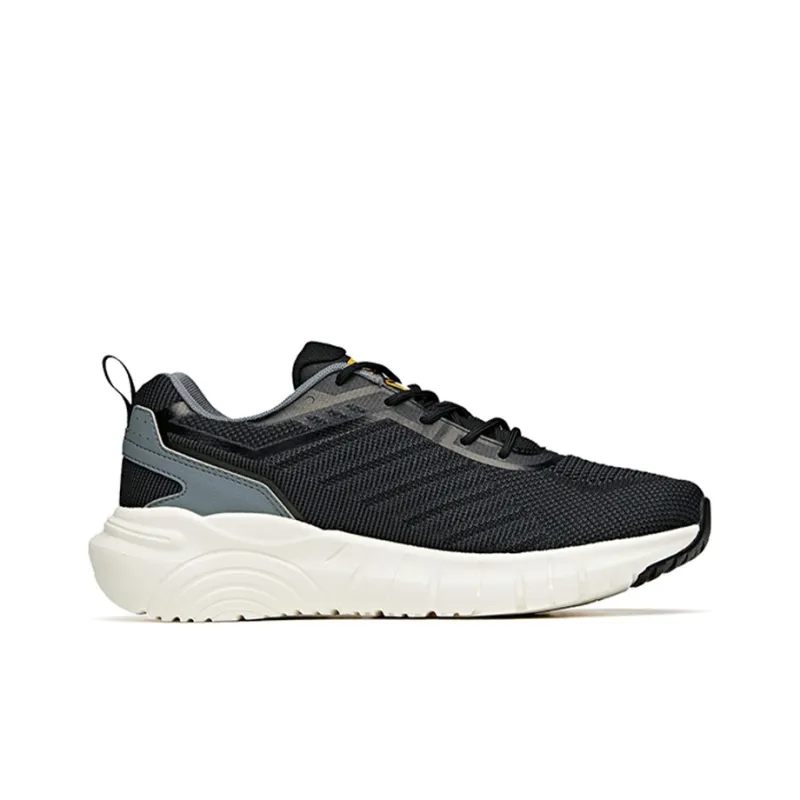 ANTA Running Shoes Men Low Top Black/Cool Gray-1