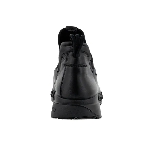 Ecco Zipfle Water-Resistant Mid-Top Running Shoes Women's Black-3