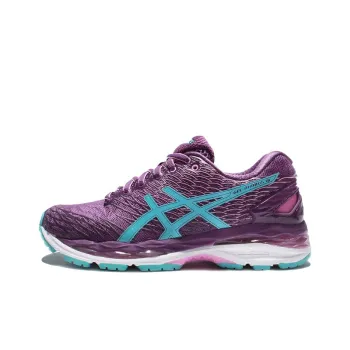 Asics GEL-Nimbus 18 Running Shoes Women's Low-Top Grape Purple