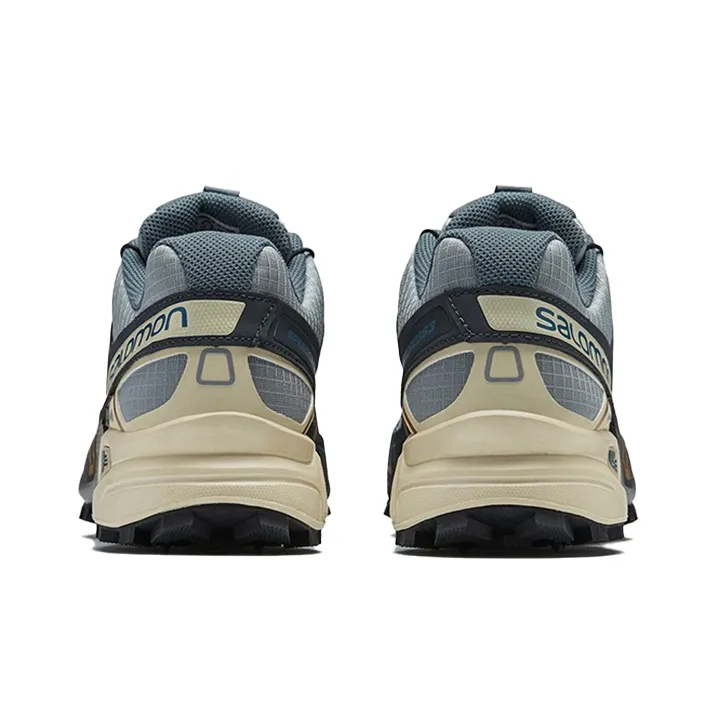 SALOMON Speedcross 3 Anti-Slip And Wear-Resistant Breathable Low-Top Running Shoes Unisex Gray-3