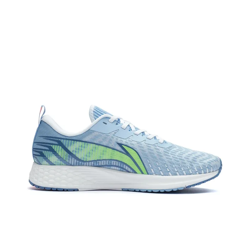 LiNing Red Hare 1 Shock Absorbers With Slip Resistant Features Low Top Running Shoes Men's Blue White-1