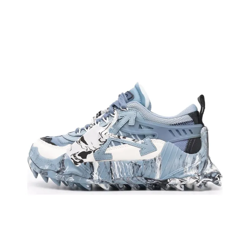 OFF-WHITE ODSY Low-Top Casual Shoes Women's Blue-0