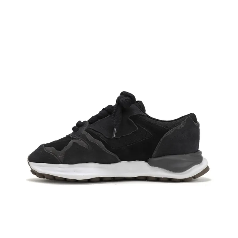 Maison MIHARA YASUHIRO Wayne Vintage Sole Leather High Black-0