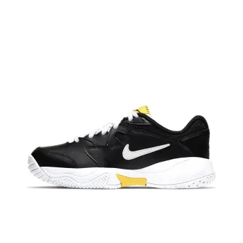 Nike Court Jr. Lite 2 'Black Yellow White' Gs