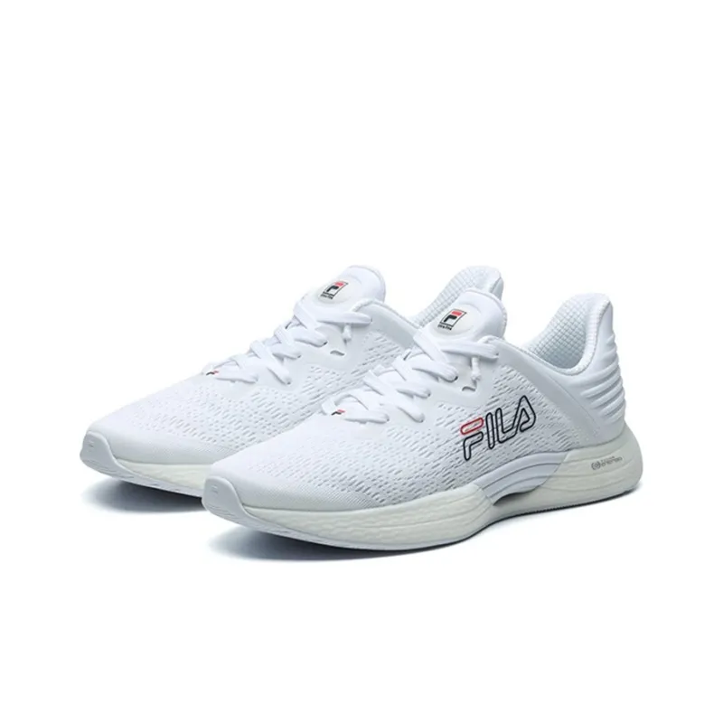 FILA Athletics Low Shoes 'White Black Logo' Women's-1